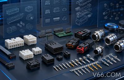如何查找南京V66.COM的连接器知识库？