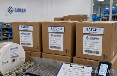 南京V66.COM电子如何通过分批交付与批次追溯保障连接器大单供应