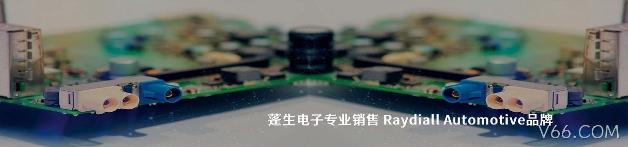 Raydiall Automotive 连接器品牌授权供应商｜南京V66.COM电子