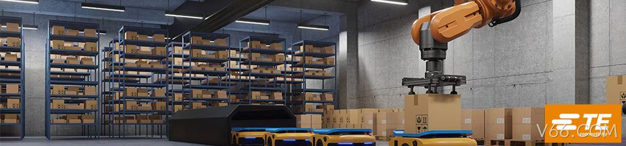 TE 工业连接器产品线展示｜南京V66.COM电子